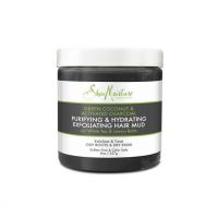 Shea Moisture Green Coconut & Activated Charcoal Purifying & Hydrating Exfoliating Hair Mud