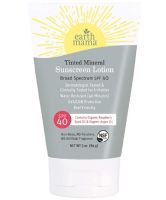 Earth Mama Tinted Mineral Sunscreen Lotion Broad Spectrum SPF 40