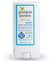 Goddess Garden Sport SPF 50 Mineral Sunscreen Face Stick