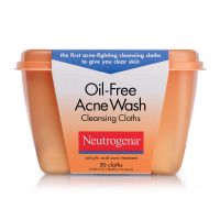 Neutrogena Oil-Free Acne Wash Cleansing Cloths