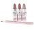 Dalton Moisturizing Lip Shades Lipstick Trio with Lip Brush