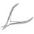 Tweezerman Stainless Cuticle Nipper - ¼ Jaw