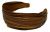 Dominique Duval Plissse Leather Scarf Headband