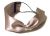 Dominique Duval Satin Headband with Sterling Silver Rings