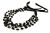 Dominique Duval Black Garnets & Sterling Silver Luxury Head Wrap