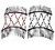 Hair Hugger Maasai Collection Set of 2 Beaded Hair Combs