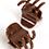 Goody StayPut Hold 1/4 Claw-Blonde