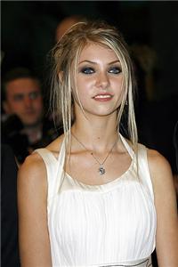Momsen favors heavy makeup to make her eyes stand out