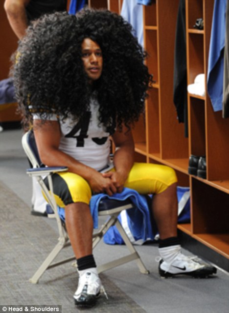 Football Player's Hairstyle Insured $1 Million by Head 