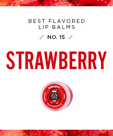 Best Flavored Lip Balm No. 15:The Body Shop Born Lippy Strawberry Lip Balm, $7 