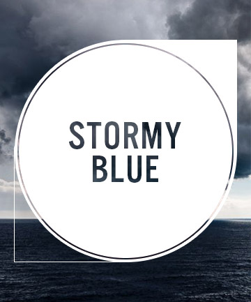 Stormy Blue Nail Polish