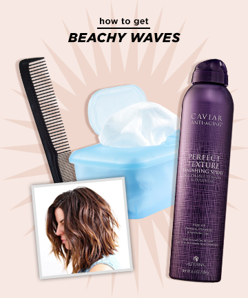 The Beach Waves Technique: Baby Wipe Rollers