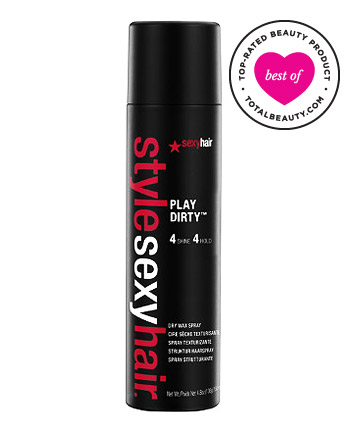 Best Hair Wax No. 1: Sexy Hair Style Sexy Play Dirty Dry Wax Spray, $18.95
