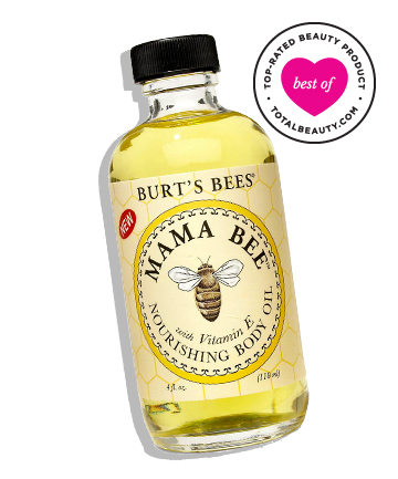 No. 5: Burt's Bees Mama Bee Nourishing Baby Oil, $8