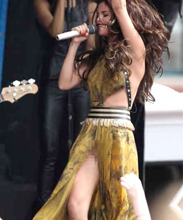 Selena Gomez, Embarrassing Celebrity Wardrobe Malfunctions - (Page 6)