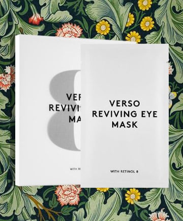 Verso Skincare Reviving Eye Mask with Retinol 8, $55