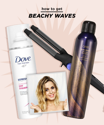 The Beach Waves Technique Double Barrel Curling Iron 14 Ways