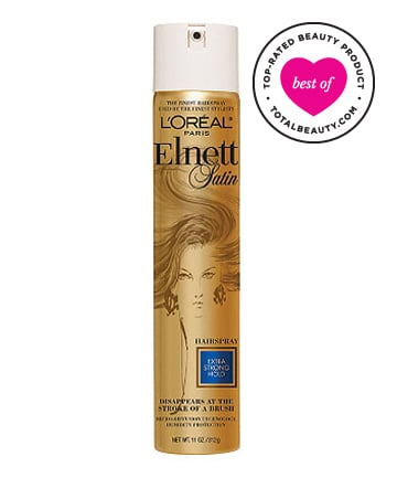 Best Drugstore Hairspray No. 8: L'Oréal Paris Elnett Satin Hairspray, $14.99