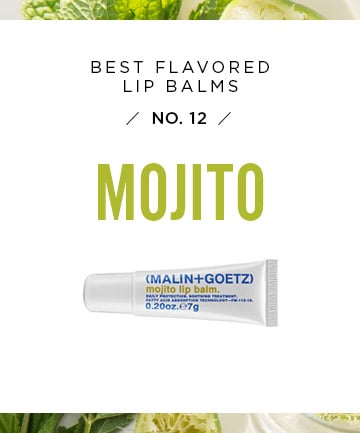 Best Flavored Lip Balm No. 12: Malin + Goetz Mojito Lip Balm, $12