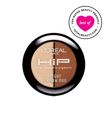 Best Drugstore Eye Shadow No. 5: L'Oréal Paris Hip High Intensity Pigments Bright Shadow Duo, $8.25