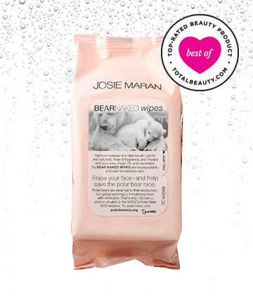 Best Face Wipe No. 11: Josie Maran Bear Naked Wipes, $12