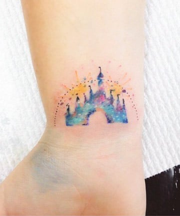 13 Best Disney watercolor tattoo ideas  disney tattoos sleeve tattoos disney  watercolor tattoo