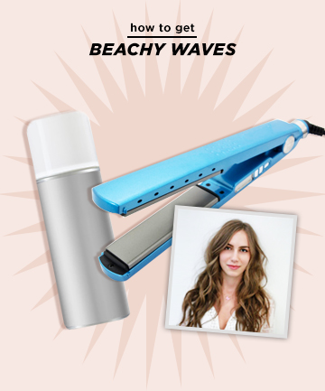 The Beach Waves Technique: Flat Iron Waves