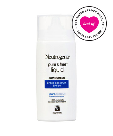 neutrogena pure & free liquid daily sunscreen spf 50