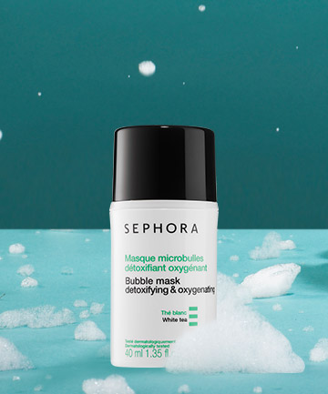 A Skin-Brightening Bubble Mask