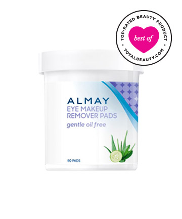 Best Makeup Remover No. 14: Almay Oil Free Gentle Eye Makeup Remover Pads, $5.99