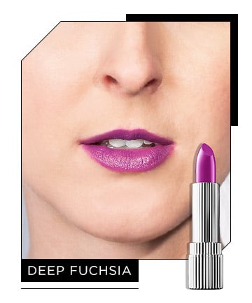 Purple Lipstick: Deep Fuchsia