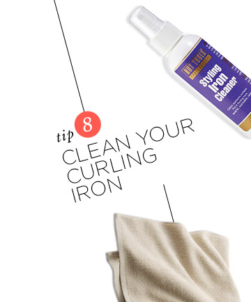 Tip 8: Clean Your Curling Iron 