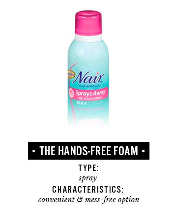Hair Removal Products: The Hands-Free Foam