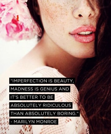 Best Beauty Quotes: Perfect = Boring