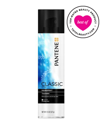Best Drugstore Hairspray No. 5: Pantene Pro-V Classic Care Touchable Hairspray, $3.99