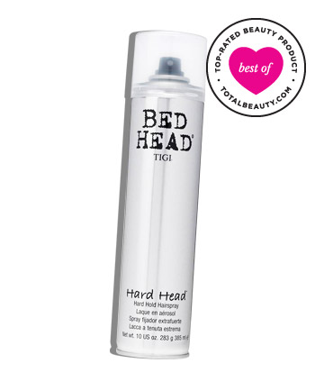 Best Drugstore Hair Product No. 7: TIGI Hard Head Hairspray, $20