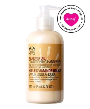 Best Soap No. 13:  The Body Shop Almond Oil Conditioning Hand Wash, $10