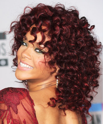 Fall Hair Colors: Rihanna's Radiant Oxblood