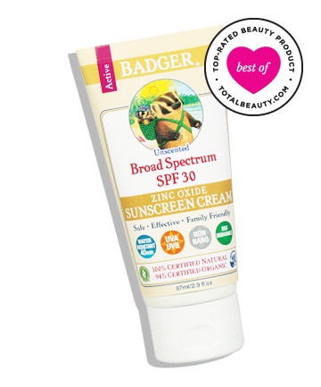 No. 9: Badger Sunblock for Face and Body, $15.99