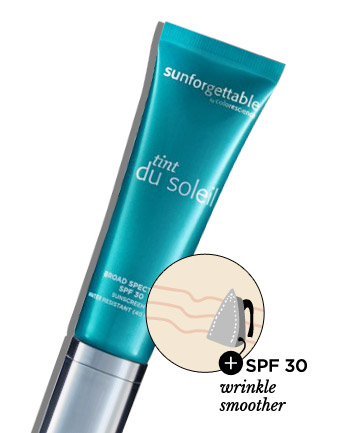 The Sunscreen That Smoothes Wrinkles