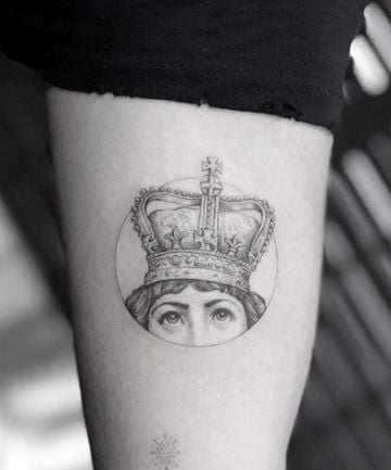 Fornasetti Crown Tattoo