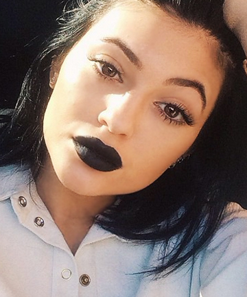 Kylie's Lip Look No. 2: Black Lips