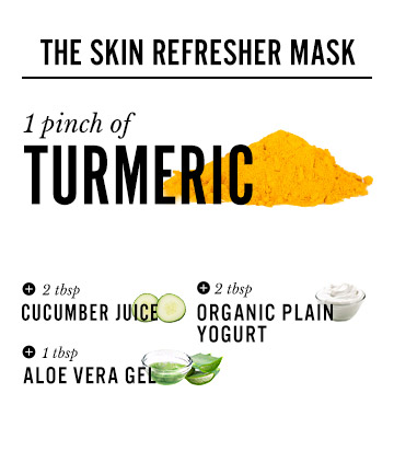 De-Puffing Cucumber + Aloe Vera + Turmeric Mask