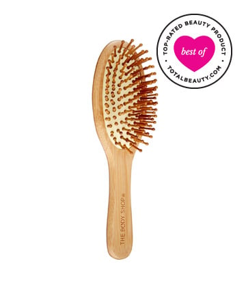 Best Hair Brush No. 11: The Body Shop Bamboo Pin Hairbrush, $10 