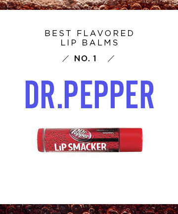 Best Flavored Lip Balm No. 1: Dr. Pepper Lip Smacker, $1.99