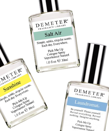 Demeter Fragrance Library Salt Air, Laundromat and Sunshine Cologne Sprays, $20 each
