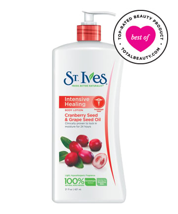 Best Body Lotion No. 11: St. Ives Intensive Healing Body Lotion, $5.99