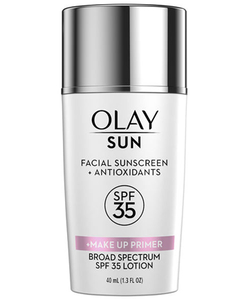 Olay Sun Face Sunscreen + Makeup Primer SPF 35, $19.79