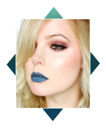 Teal Lipstick