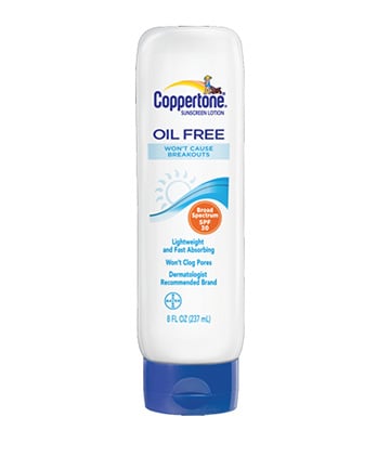 Best Sunscreen No. 12: Coppertone Oil Free Lotion, $7.99